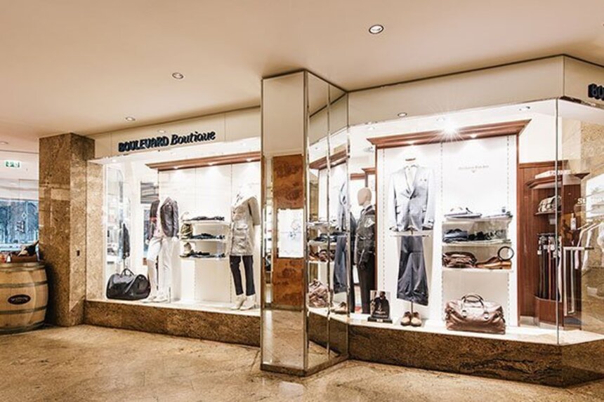 Schaufenster der BOULEVARD Boutique